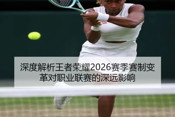 深度解析王者荣耀2026赛季赛制变革对职业联赛的深远影响